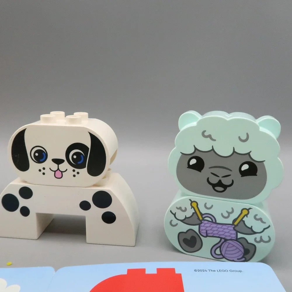 LEGO  DUPLO: My First Animal Train Animals Train Cars Cow Dog Sheep Chicken